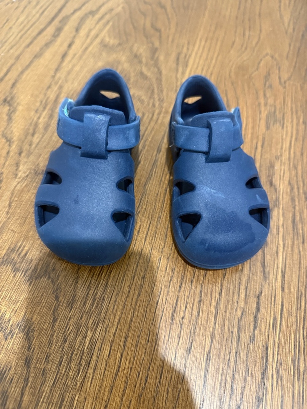 Ten Little Navy Splash Sandals